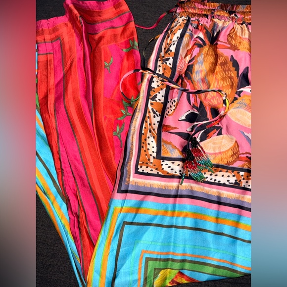 FARM Rio Scarf Mix Pants - Picture 4 of 7